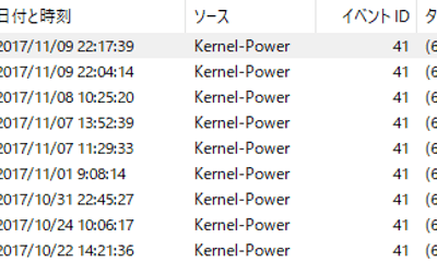 ThinkPad X1 Carbon (5th) と Thunderbolt 3 Dock の Kernel-Power 41 闘病記 (未解決)