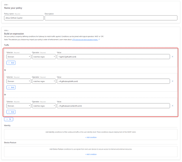 firewall policies http new