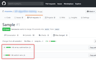 GitHub の Pull Request の差分から変更されたファイル名一覧を抜き出す