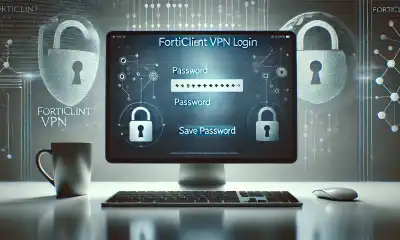 FortiClient VPN で SSL VPN 接続時にパスワードを保存する方法