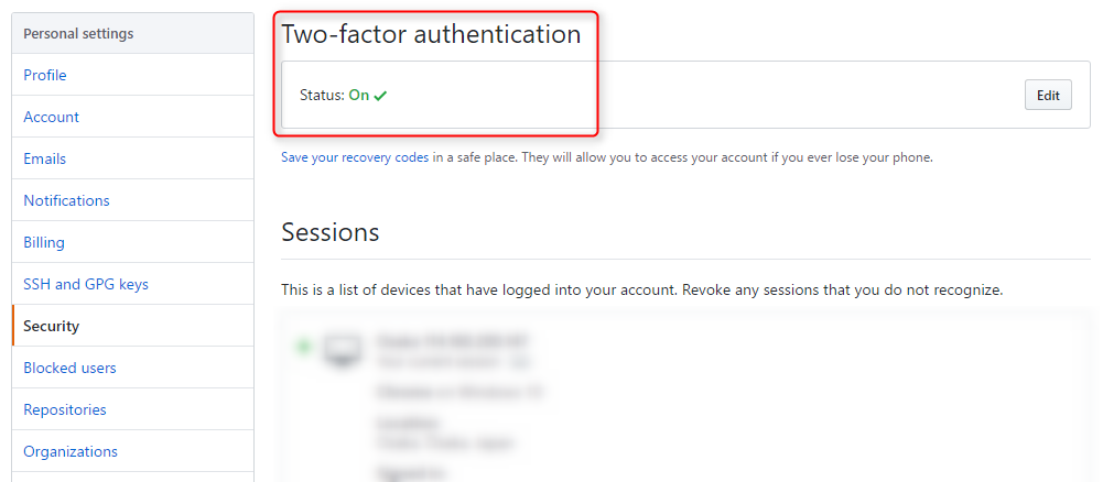 using sourcetree with github two factor authentication